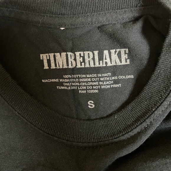 NWOT Justin Timberlake The Man Of The Woods Tour T-Shirt, Size Small - Picture 2 of 3